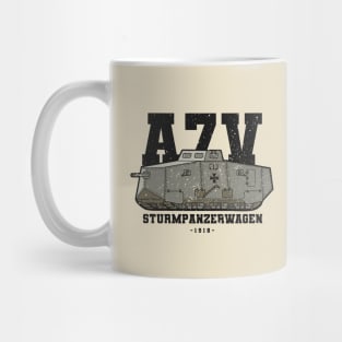 A7V Heavy Tank - WW1 Mug